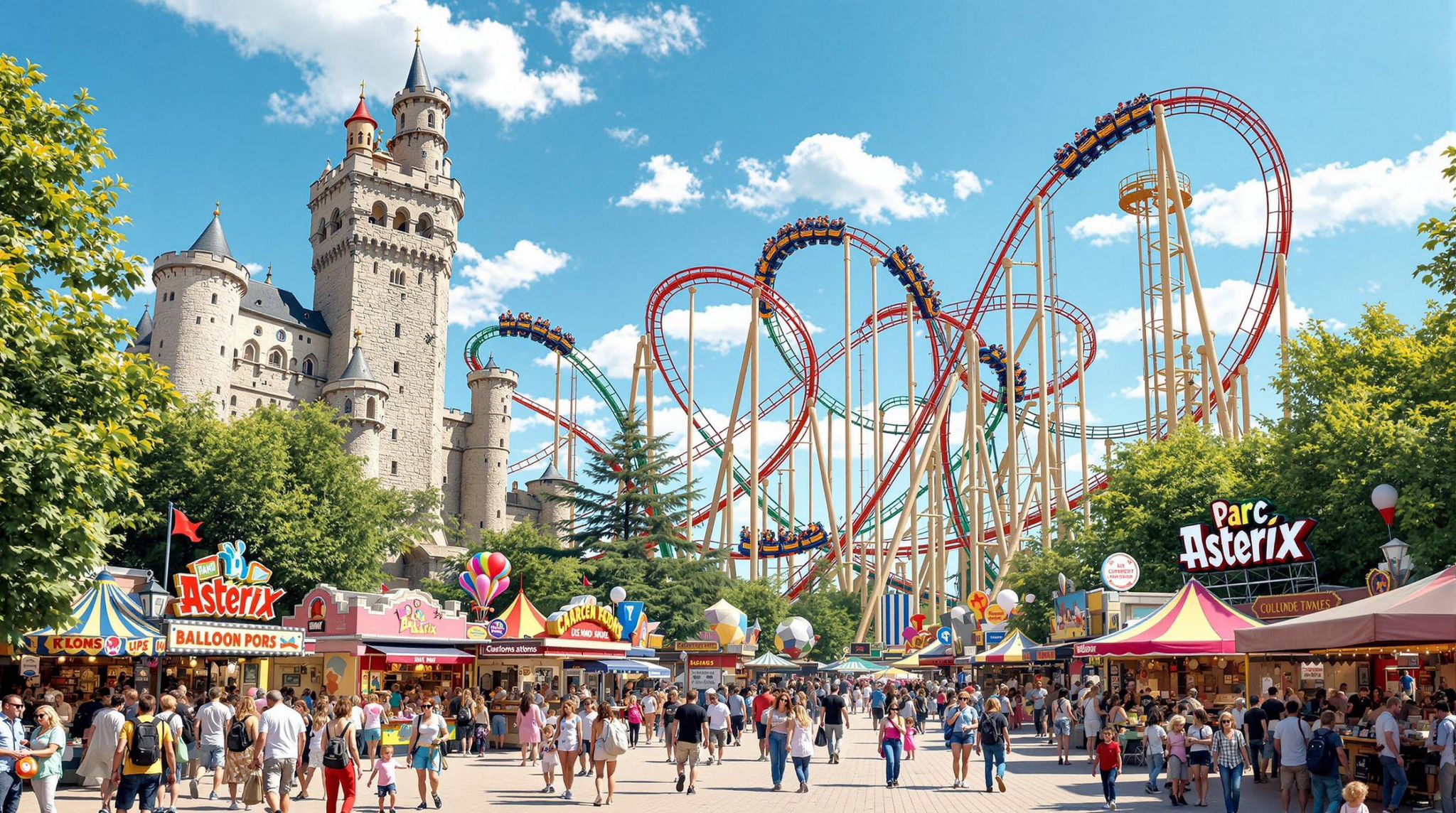 Taxi vers Parc Astérix depuis Paris